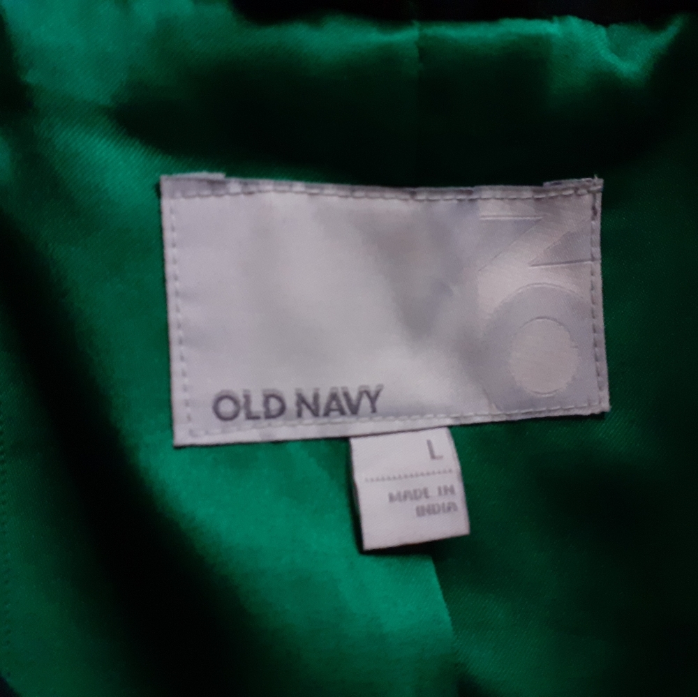 Old Navy Black Wool Jacket L - Picture 6 of 8